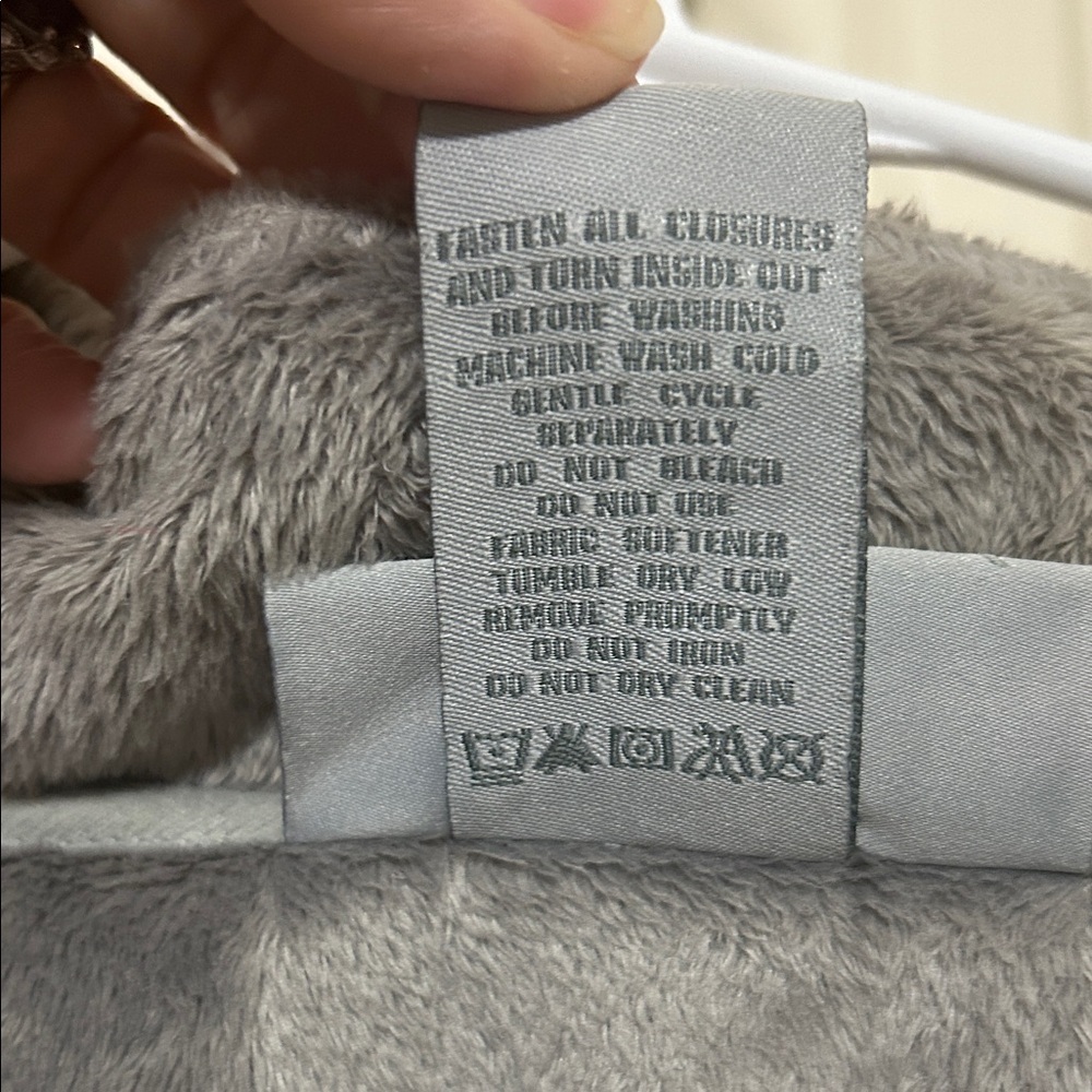 Free Country Light Gray Water Resistant Rain Coat with Removable Hood sz 2X - Picture 3 of 16